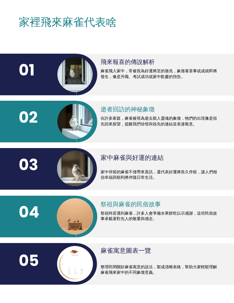 家裡飛來麻雀代表啥